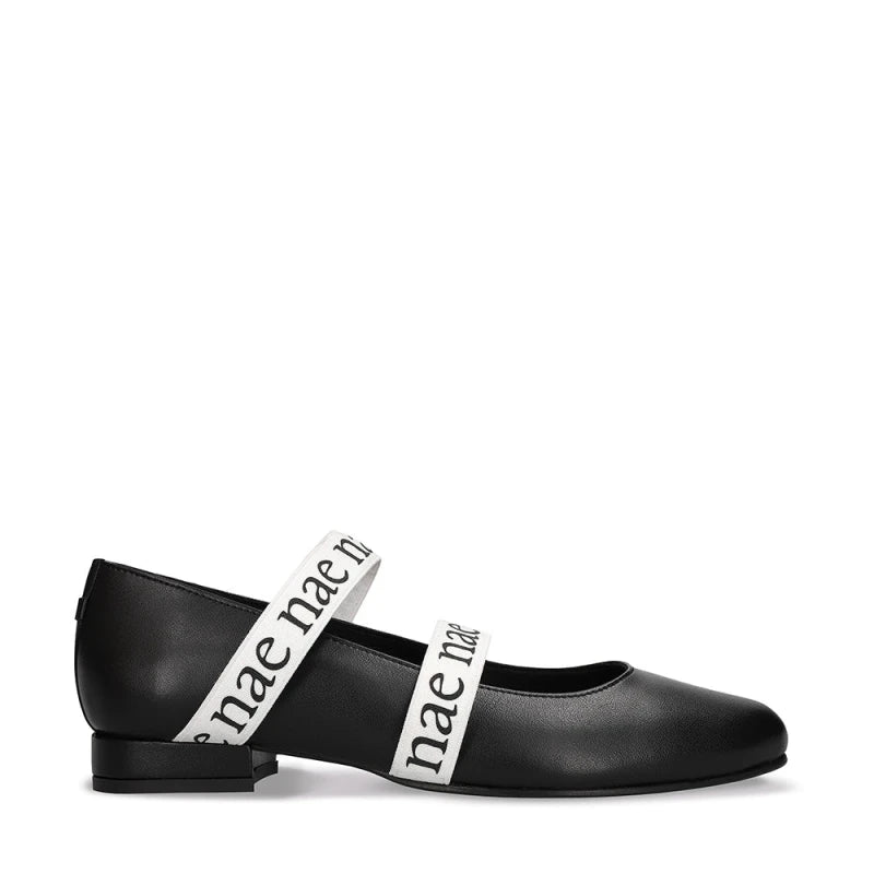 Women's Vegan Ballet Flats Aure Black