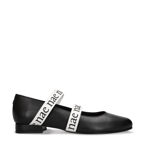 Women's Vegan Ballet Flats Aure Black