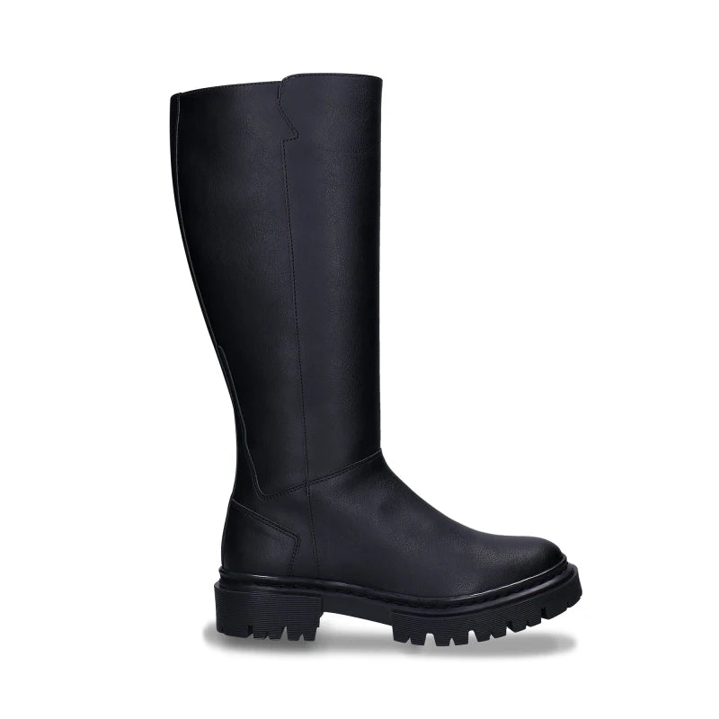 Women's Vegan Knee-High Boots Aurora Black