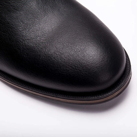 Men's Vegan Chelsea Boots Basti Black