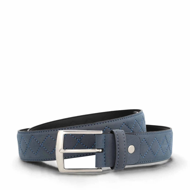 Men's Vegan Belt Amer Blue