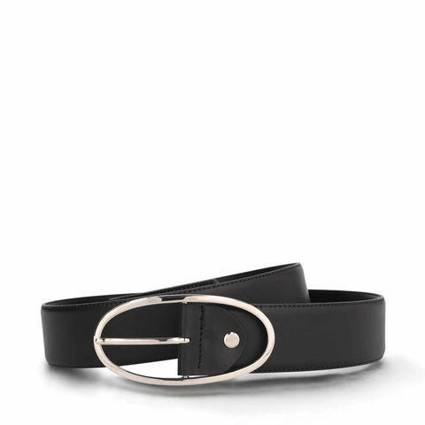 Women's AppleSkin Vegan Belt Batea Black