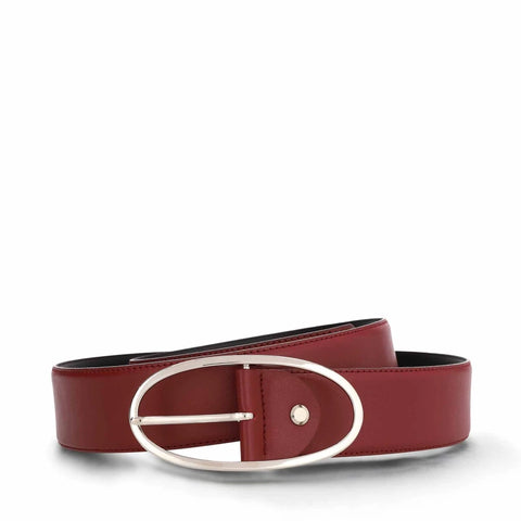 Women's AppleSkin Vegan Belt Batea Red