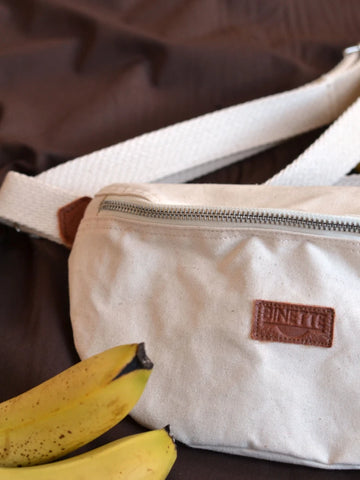 Sac banane Binette Bananas - écru 🍌