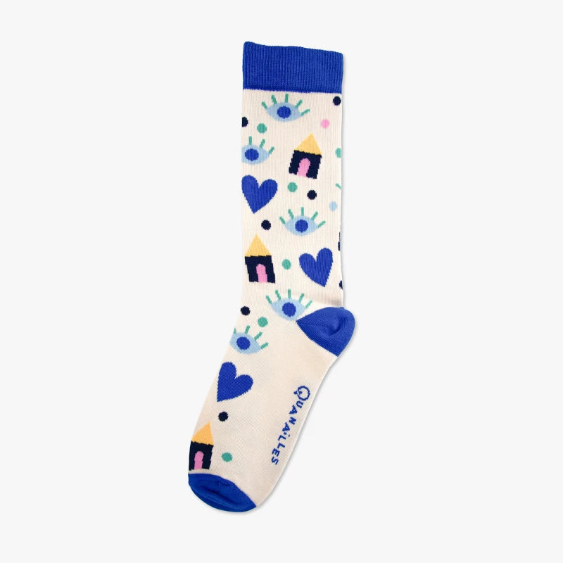 Marylou Chalon | Paire de chaussettes Cosy beige
