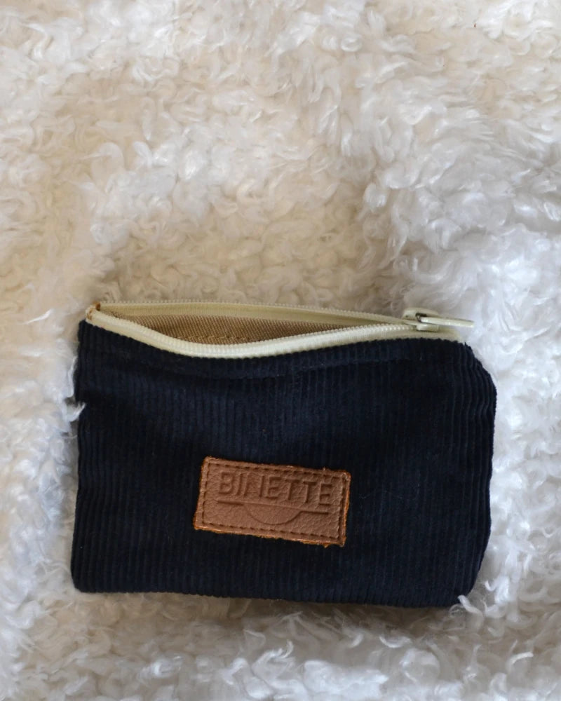 Pochette velours cotelés