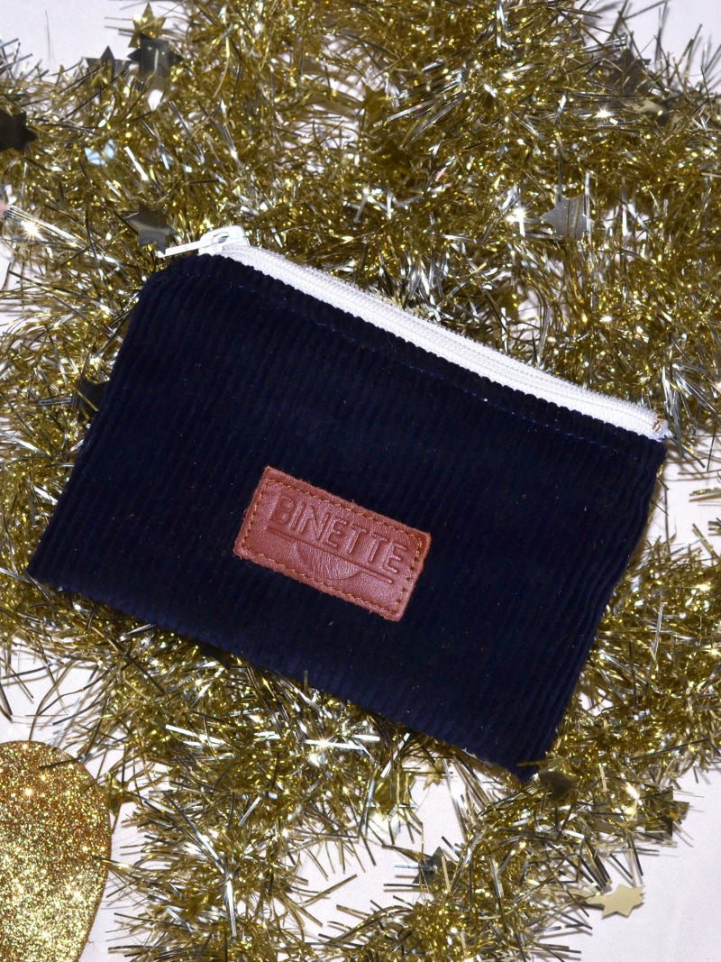 Pochette velours cotelés