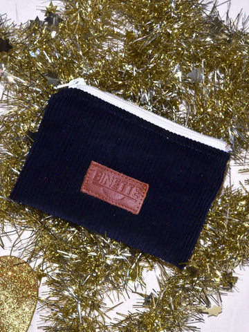 Pochette velours cotelés