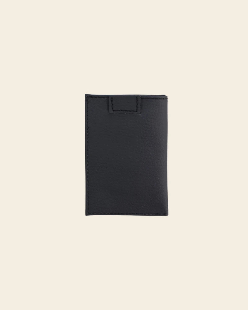 Persimmon slim card holder - Black