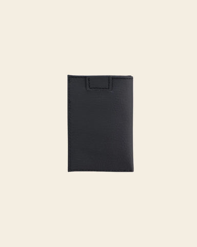 Persimmon slim card holder - Black