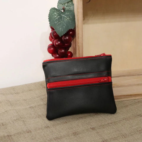 Porte-monnaie en alter-cuir de raisin