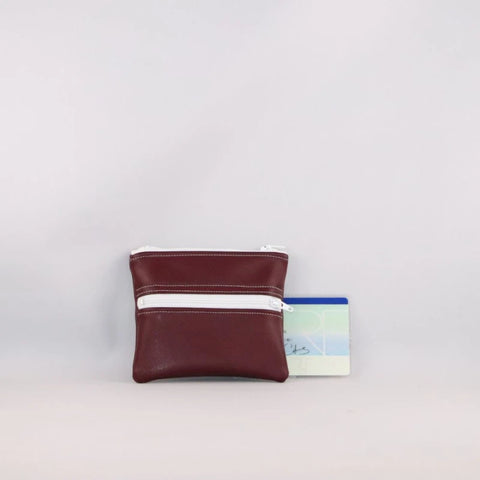 Porte-monnaie en alter-cuir de raisin