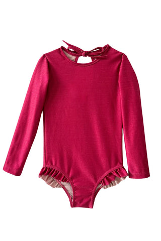 Maillot de Bain Alba - Framboise irisé