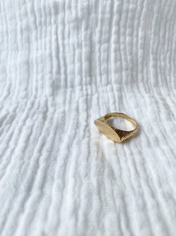 Bague Estia – Dorée ou Argent