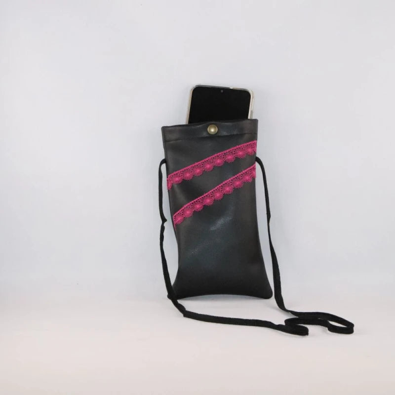 Etui à téléphone en alter-cuir de raisin