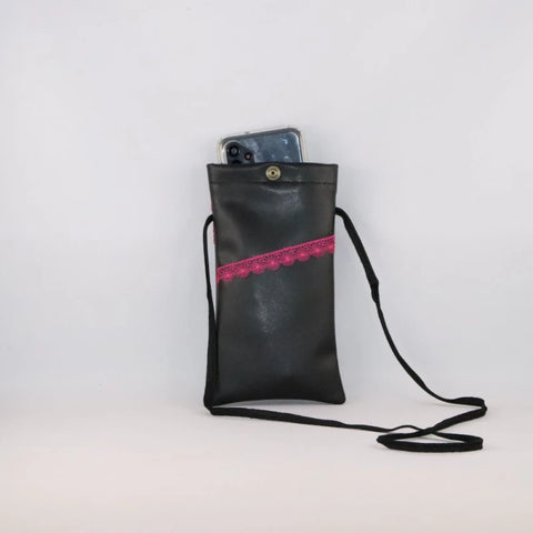 Etui à téléphone en alter-cuir de raisin