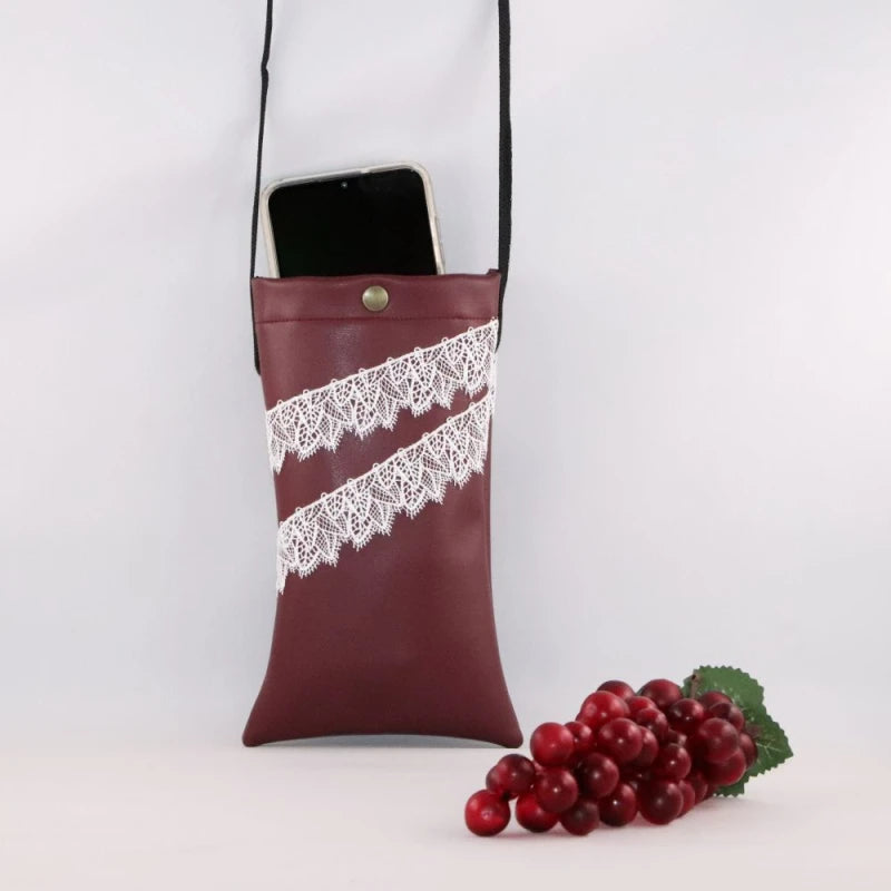 Etui à téléphone en alter-cuir de raisin