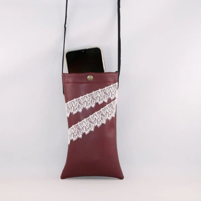 Etui à téléphone en alter-cuir de raisin