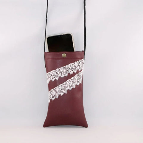 Etui à téléphone en alter-cuir de raisin