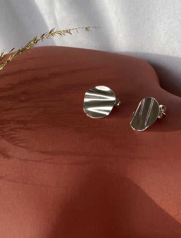 Boucles d’oreilles Onda Argent Massif