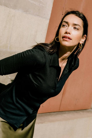 Top Mélisse noir