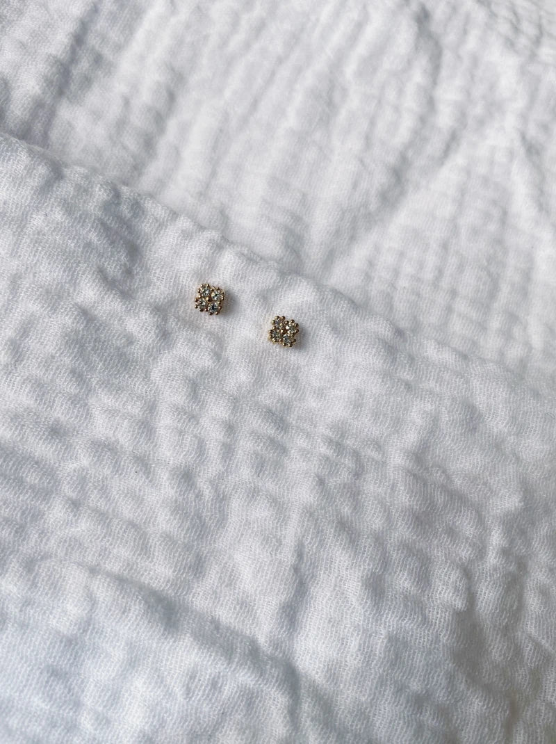 Boucle d’Oreille Luck – Dorée ou Argent