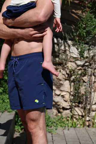 Pack maillots de bain Père/Fils - Orso Deep Blue