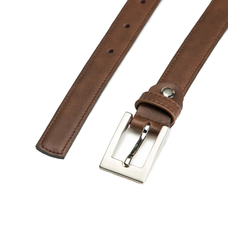 Women's Vegan Belt Camp Brown