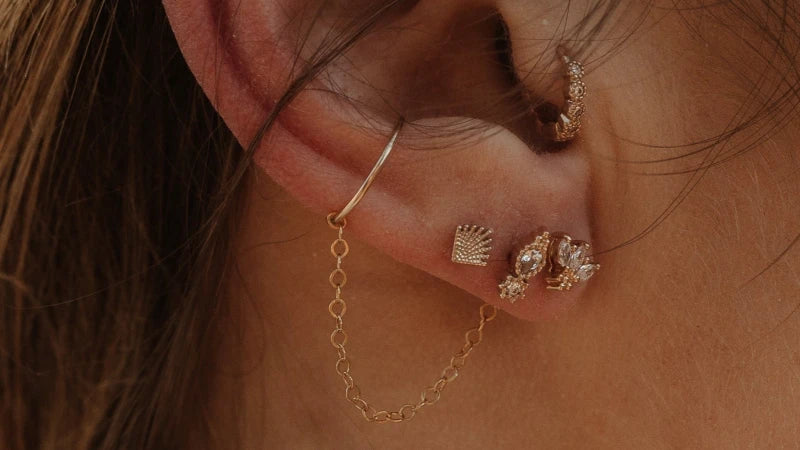 Boucle d’Oreille Ora Dorée