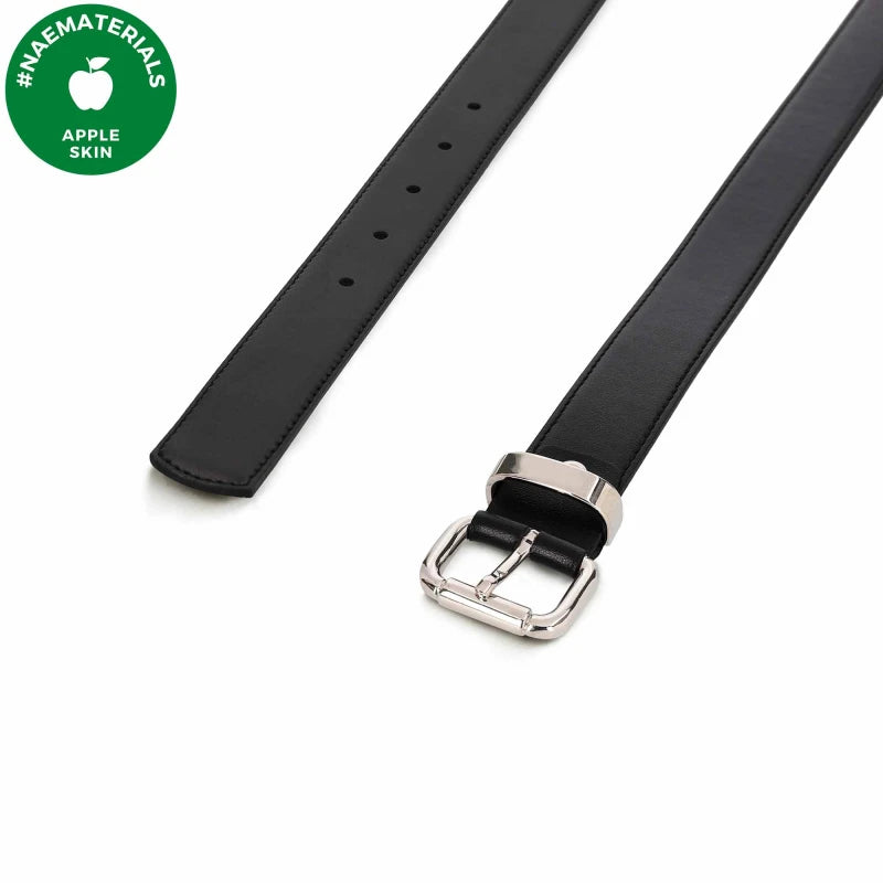 Women's AppleSkin Vegan Belt Malda Black