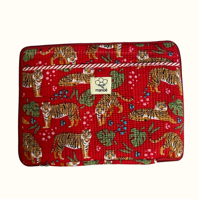 Pochette d'ordinateur "Pacha Tiger Red"