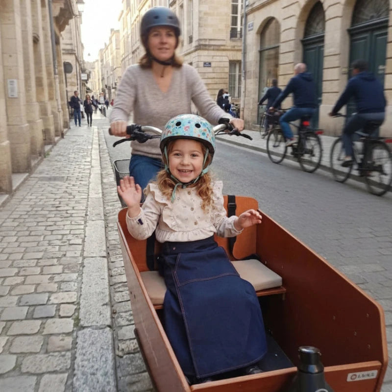 Tablier vélo Dryfits KIDS bleu
