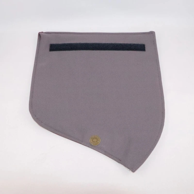 Rabat alter-cuir de raisin bordeaux