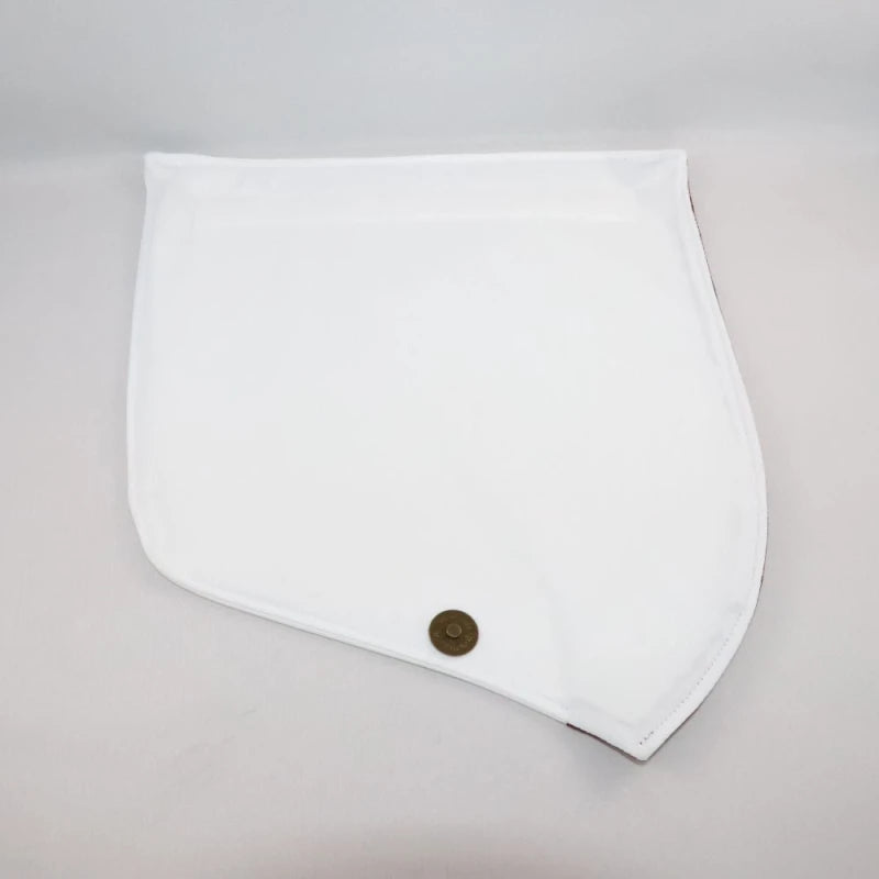 Rabat alter-cuir de raisin blanc avec dentelle bordeaux