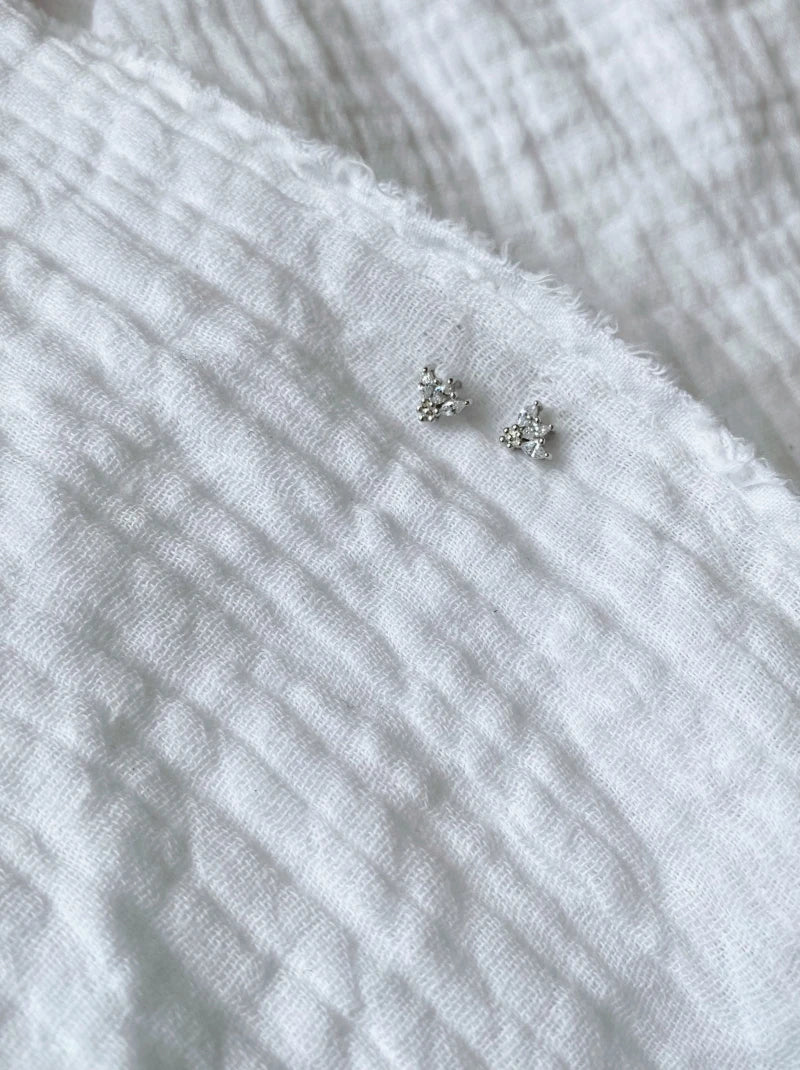 Boucle d’Oreille Elise – Dorée ou Argent