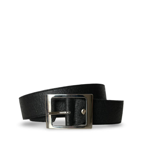 Women's Piñatex® Vegan Belt Saldes Black