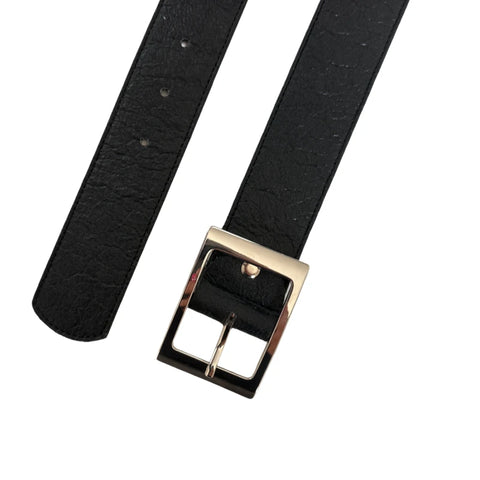Women's Piñatex® Vegan Belt Saldes Black