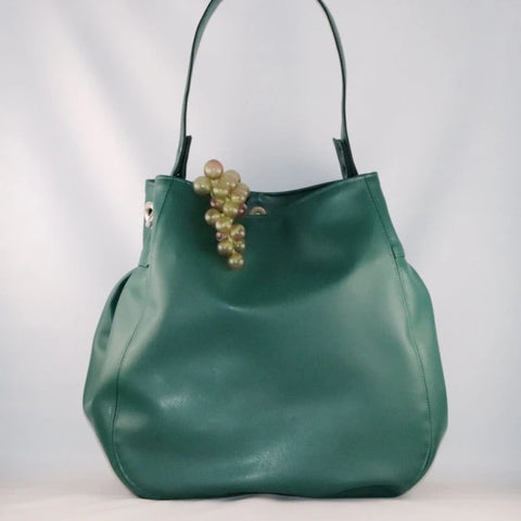 Sac fourre-tout en alter-cuir de raisin