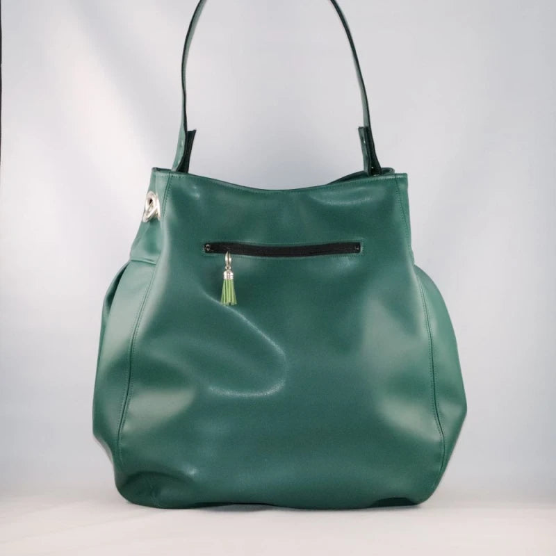 Sac fourre-tout en alter-cuir de raisin