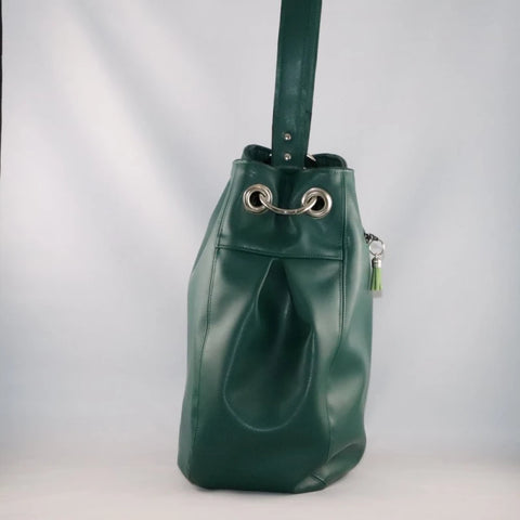 Sac fourre-tout en alter-cuir de raisin