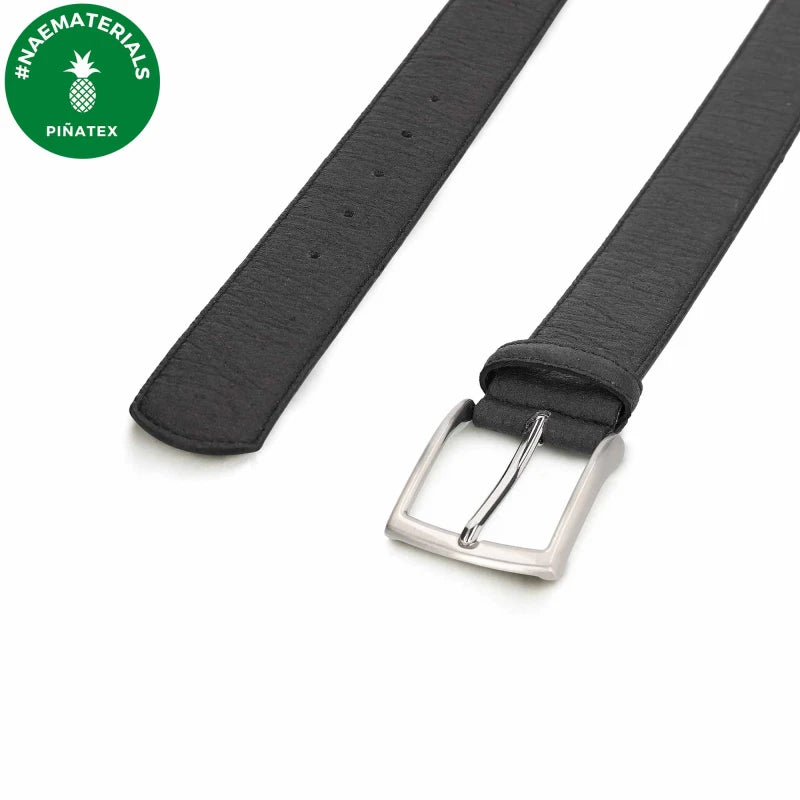 Men's Piñatex® Vegan Belt Seva Black