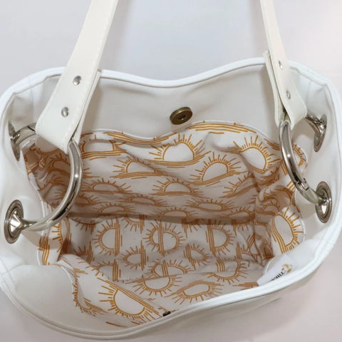 Sac fourre-tout en alter-cuir de raisin