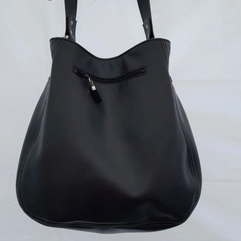 Sac fourre-tout en alter-cuir de raisin