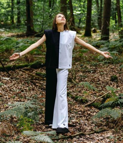 Pantalon Yin & Yang en Coton Bio