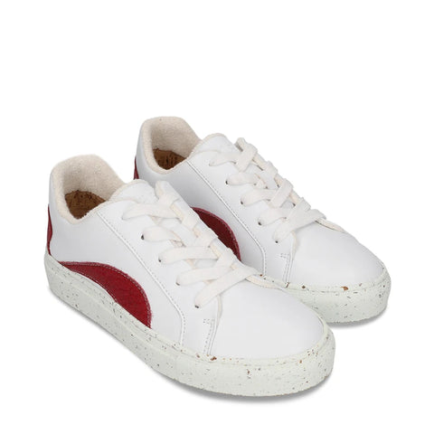 Vegan Sneakers in Piñatex® & AppleSkin® Berlin Red