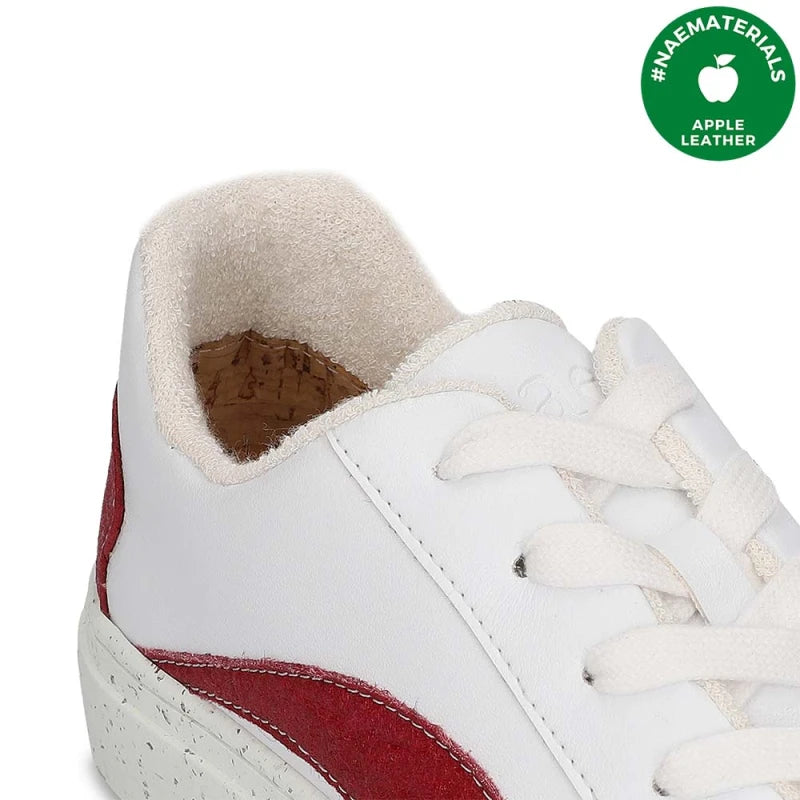 Vegan Sneakers in Piñatex® & AppleSkin® Berlin Red
