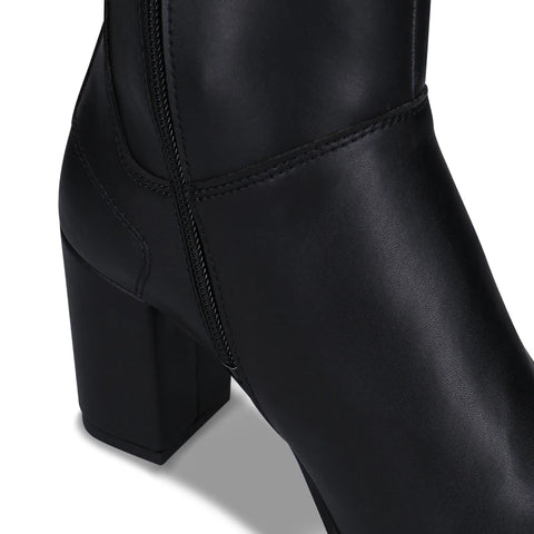 Women's AppleSkin® Vegan Ankle Boots Circe Black