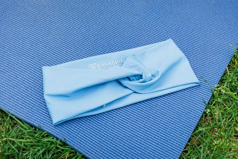 Bandeau sport femme "Blueberry" – Léger et stylé, écoresponsable