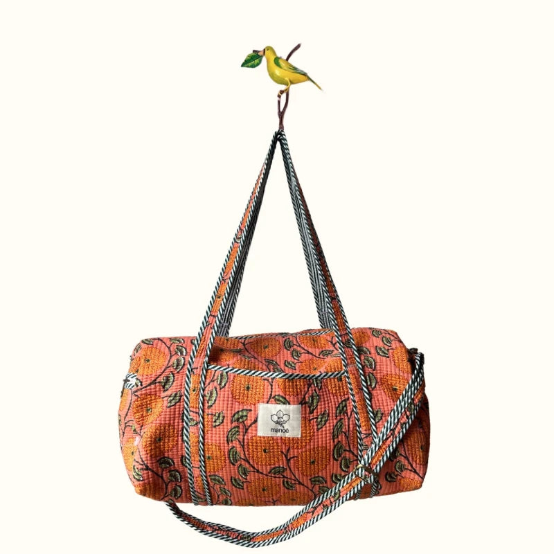 Sac de voyage "Sunny Squishy Flowers"