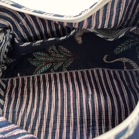Sac de voyage matelassé "Midnight safari"